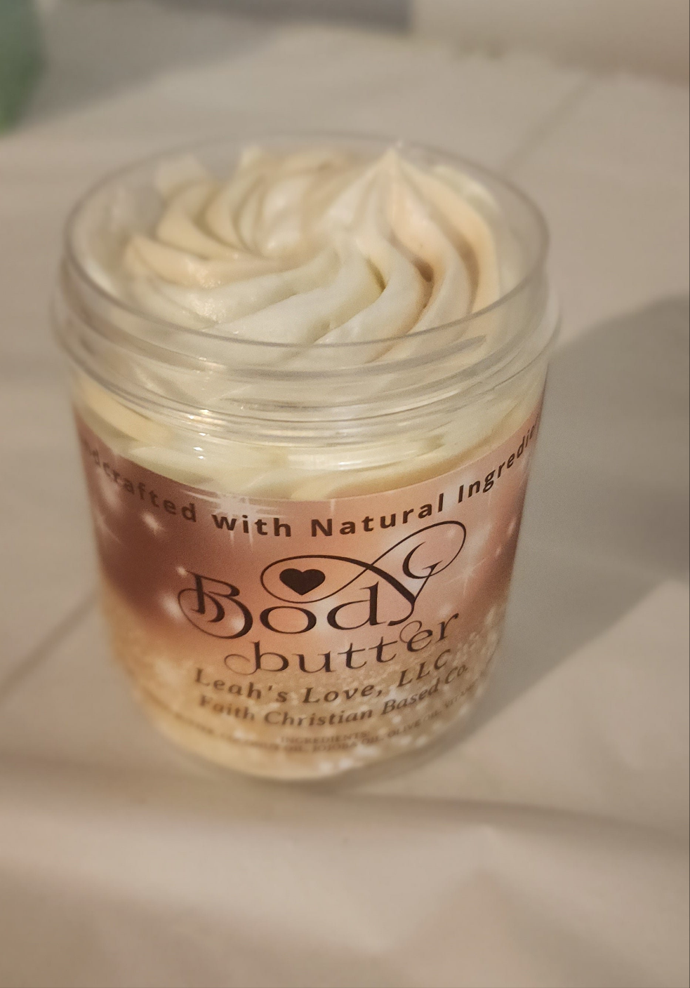 Esther 4:14 "For Such a Time as This"-Whipped Body Butter(Scent-Oatmeal, Milk and Honey), Unisex, 6 OZ Jar