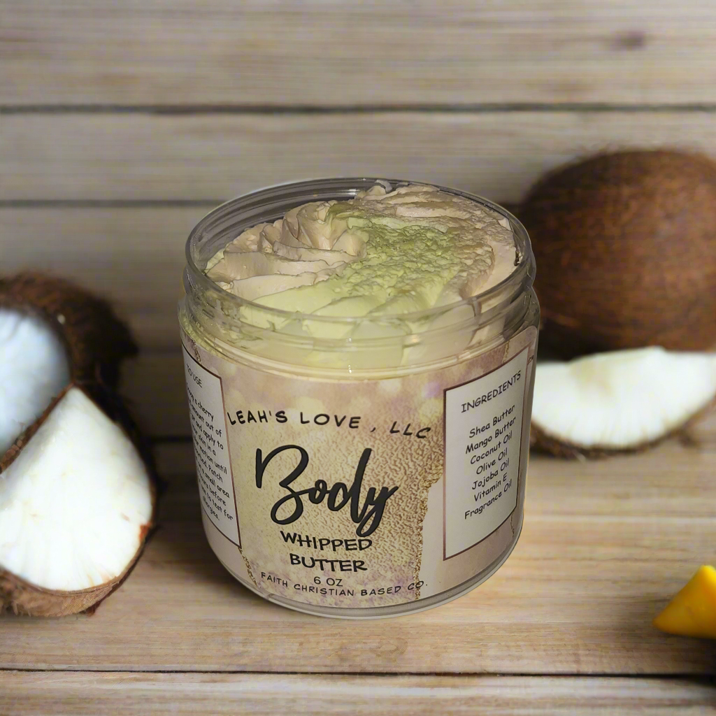 Whipped Body Butter-Bali Mango (Scented) 6 oz (Unisex)