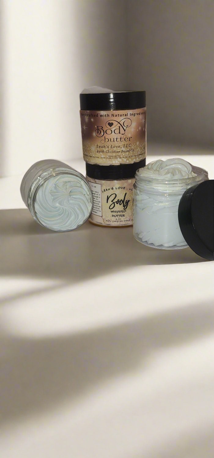 Blessed Men-Whipped Body Butter FOR MEN-,  6 Oz